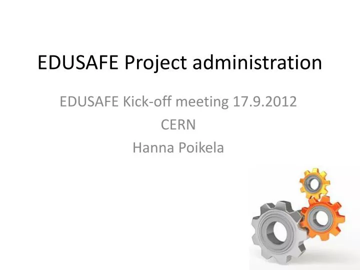 edusafe project administration