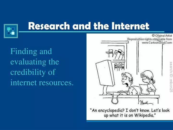 research and the internet