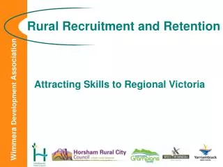 Rural Recruitment and Retention