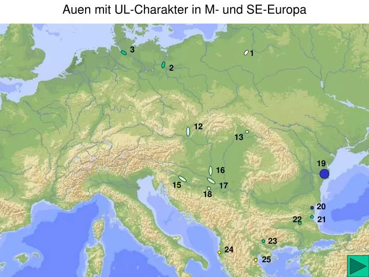 auen mit ul charakter in m und se europa