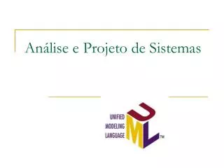 an lise e projeto de sistemas