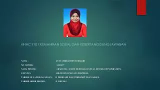 hhhc 9101 kemahiran sosial dan kebertanggungjawaban