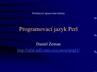programovac jazyk perl