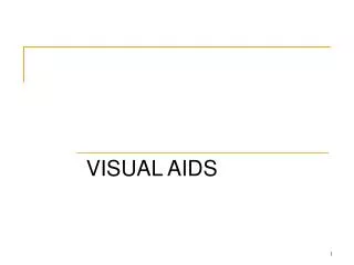VISUAL AIDS