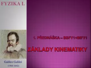 1 p edn ka bbfy1 bify1 z klady kinematiky