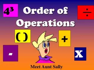 Order of Operations