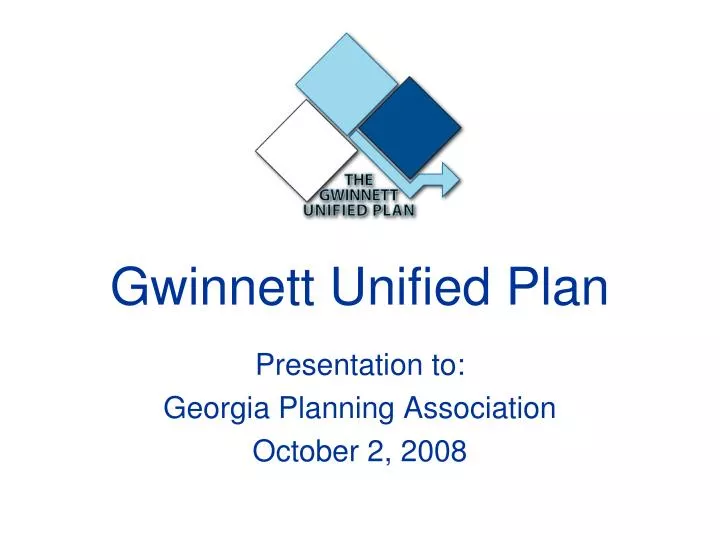 gwinnett unified plan