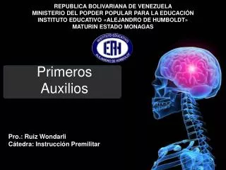 primeros auxilios