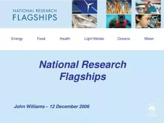 National Research Flagships