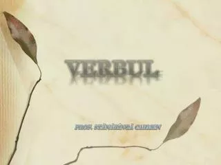 verbul
