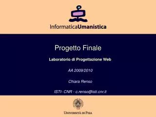 progetto finale