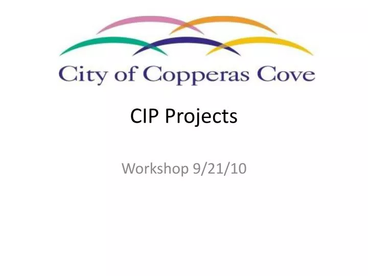 cip projects