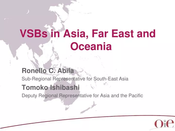 vsbs in asia far east and oceania