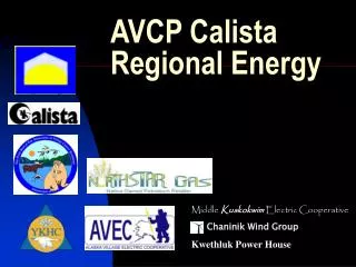 AVCP Calista Regional Energy