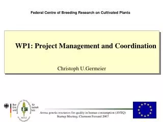 Federal Centre of Breeding Research on Cultivated Plants