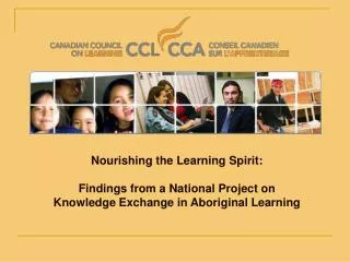 Nourishing the Learning Spirit: Findings from a National Project on