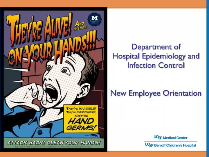 department of hospital epidemiology and infection control new employee orientation