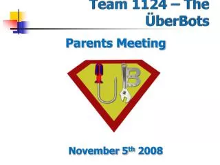 Team 1124 – The ÜberBots