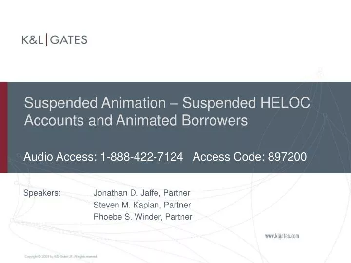 suspended animation suspended heloc accounts and animated borrowers