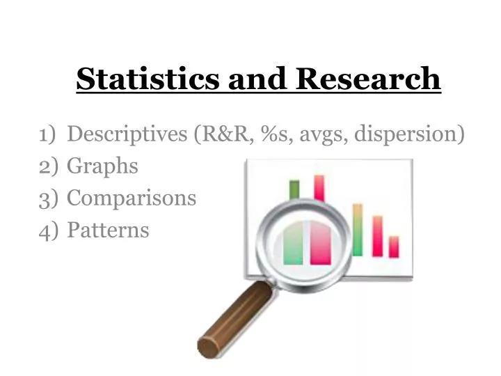 statistics and research