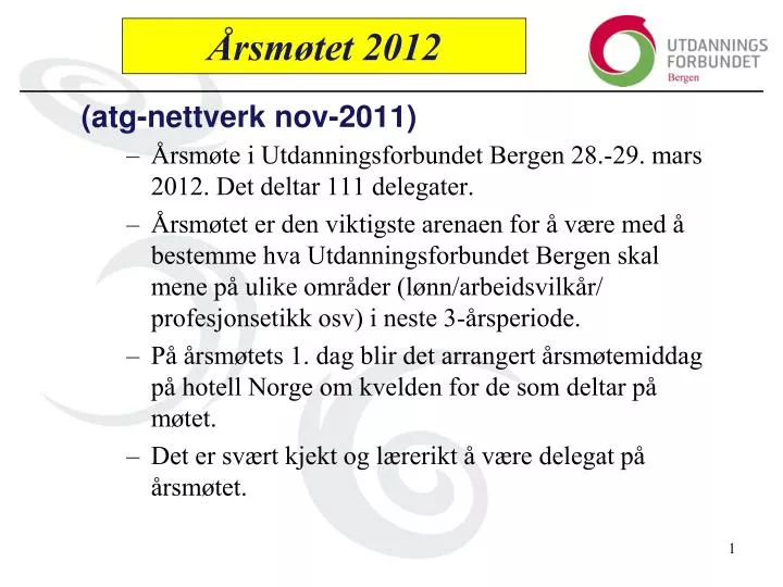 atg nettverk nov 2011