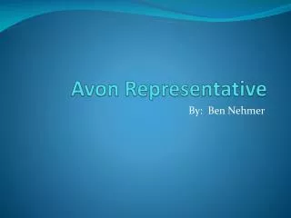 Avon Representative