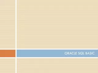 oracle sql basic