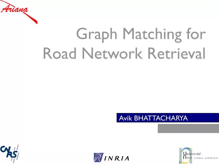 graph matching for road network retrieval