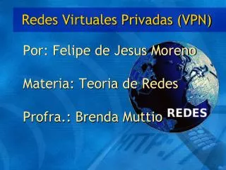 redes virtuales privadas vpn