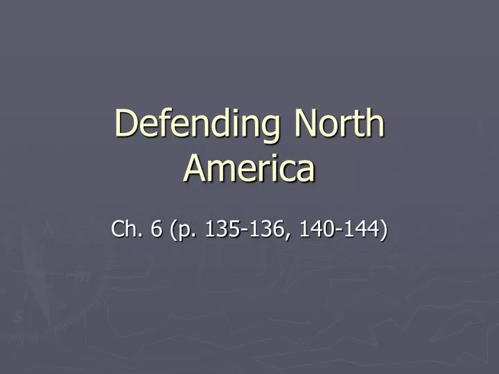defending north america