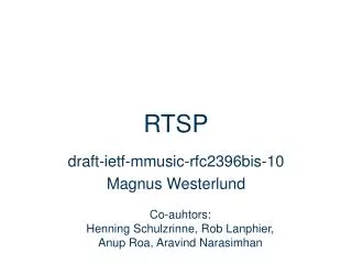 RTSP