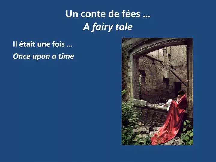 un conte de f es a fairy tale