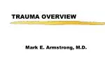 TRAUMA OVERVIEW - slide 1