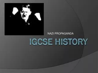 IGCSE HISTORY