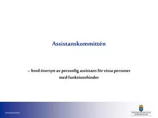 assistanskommitt n