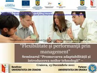 flexibilitate i performan prin management