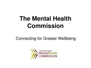 The Mental Health Commission