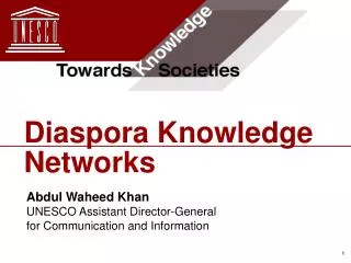 Diaspora Knowledge Networks