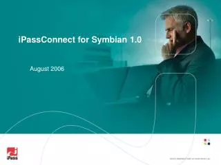 iPassConnect for Symbian 1.0