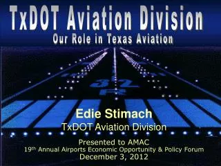 TxDOT Aviation Division