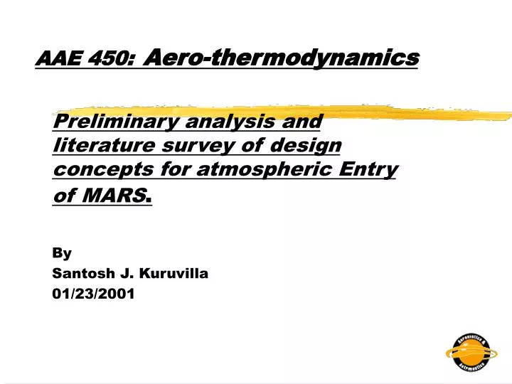 aae 450 aero thermodynamics