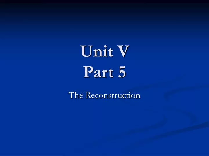 unit v part 5