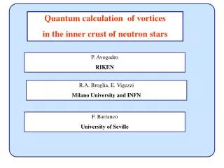 Quantum calculation of vortices in the inner crust of neutron stars