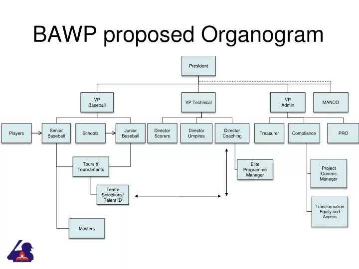 bawp proposed organogram