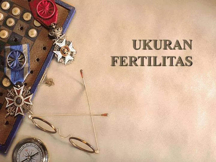 ukuran fertilitas