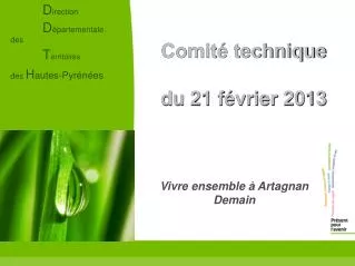 comit technique du 21 f vrier 2013