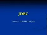 JDBC - slide 1