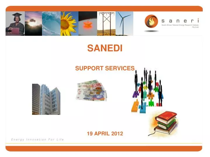 sanedi support services 19 april 2012
