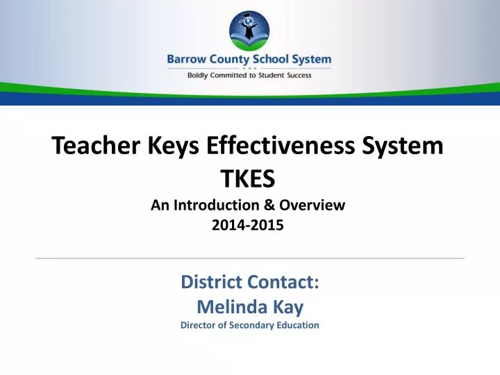 teacher keys effectiveness system tkes an introduction overview 2014 2015