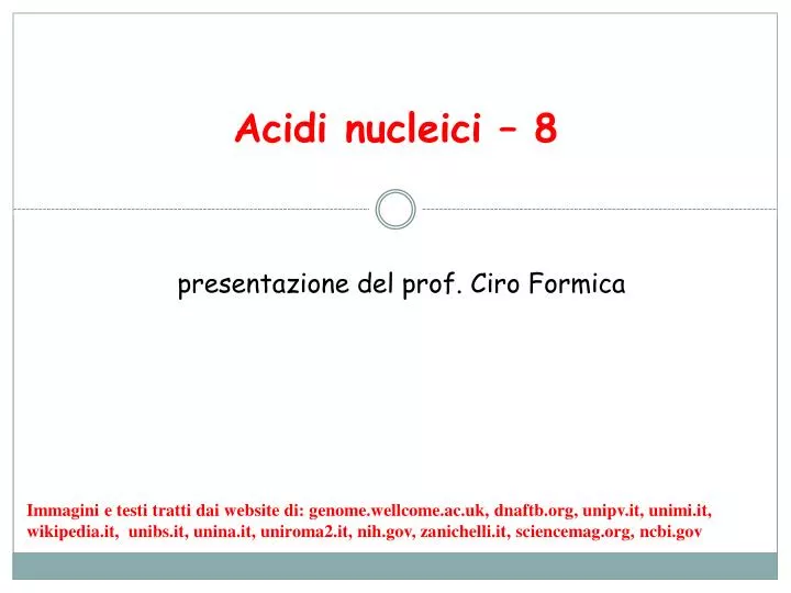 acidi nucleici 8
